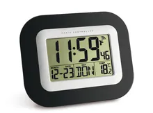 Ceas deșteptător radio XXL, temperatură interioară -10 până la +60 °C, 1 buc.