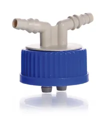 Capac cu filet GL 45, cu conectori dubli, Ø exterior 6-9 mm, 2 buc.
