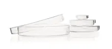 Plăci Petri STERIPLAN®, sticlă sodocalcică, două piese, Ø 90 mm, H 15 mm