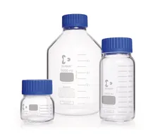Flacon cu filet cu gât larg DURAN®, sticlă transparentă, 3.5 l, filet GLS 80