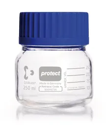 Flacoane cu filet cu gât larg DURAN®, Protect, 3500ml, filet GLS 80, transparent