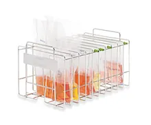Suport din oțel inoxidabil pentru 10 pungi, pentru Bag Mixer® seria 400, 1 buc.