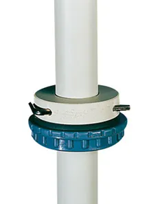 Conector cu șurub pentru butoi, filet exterior de 2 inch, pentru pompă de butoi PP și PTFE, 1 buc.