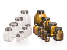 Recipiente cu gât Rotilabo®-wide, PETG, 2000 ml, 4 buc.