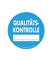 Sigilii de control, QUALITÄTSKONTROLLE, 1000 bucăți/rolă, 1000 buc.