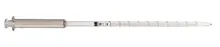 Pipete cu piston de aspirație, gradate maro, subdiviziune AR-GLAS®, 0.1 ml, 10 ml