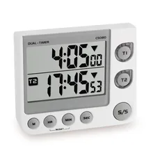 Temporizator cu 2 canale, cu indicare vizuală a stării temporizatorului L88xB75xT20, 1 bucată