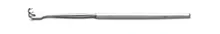 Retractor, oțel inoxidabil, cu două brațe, bont, unilateral, 160 mm, 1 bucată