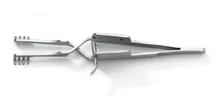 Retractor, din oțel inoxidabil, lungime 100 mm, 1 bucată