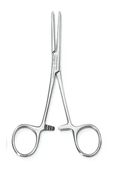 Cleme pentru artere și furtunuri, oțel inoxidabil, Tip Pean, curbate, L 140 mm, 1 bucată