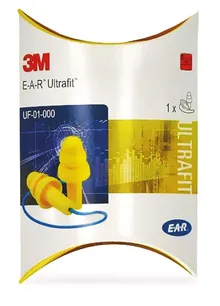 Antifoane ULTRAFIT cu șnur, conform EN 352-2. SNR, 32 dB, 50 perechi