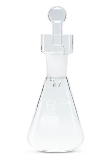 Balon pentru determinarea iodului cu gât, 250 ml, DURAN, cu dop șlifat NS 29/32