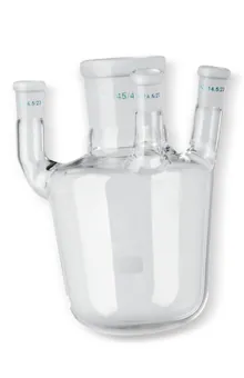 Balon de sulfurare, 6000 ml, trei șlifuri standard, 1 bucată