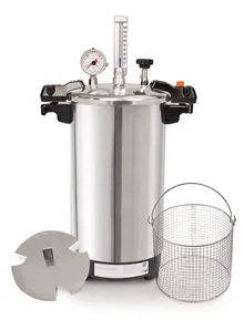 Sterilizator cu abur de banc CertoClav, EL 12L, 115/121 °C cu 0.7/1.2 bar