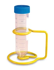 Suport individual din oțel acoperit cu epoxid, pentru tuburi de centrifugă de 50 ml Ø 27,5-29mm