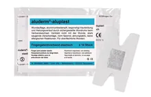 Disp. plasturi adezivi aluderm®-aluplast, Ref. pachet de 10 pansamente pentru articulațiile degetelor