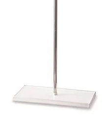 Plăci suport cu 2 tije, PP, Orificiu central de inserție, tijă L 250mm, 1 bucată