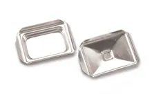 Forme metalice de încorporare, oțel inoxidabil, standard, L 23 x l 36 mm interior