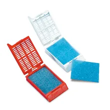 Bureți pentru casete de încorporare, sintetici, L 32 x l 26 x H 2,5 mm, 500 bucăți
