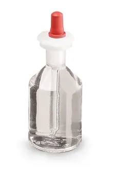 Flacoane înalte cu pipetă, sticlă clară, 100 ml, H 103 mm, 6 buc.