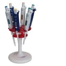 Carusel pentru pipete Twister TM, universal 336, albastru, pentru 6 pipete, 1 bucată