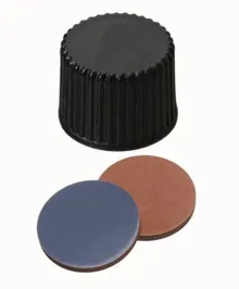 Capac cu filet, închis, PP, ND8, Butil/PTFE, 1.3 mm, 55°, 100 bucăți