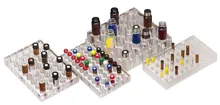 Rotilabo®-stand pentru flacoane ND8, ND20, 5x5 orificii, Ø orificiu 24 mm, 1 bucată