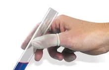 Degete de protecție din latex, mărimea 4, L, fără pudră, manșetă rulată, 500 bucăți