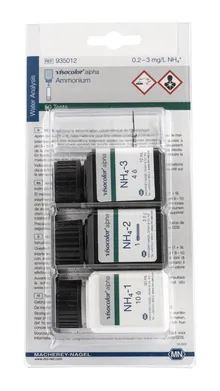 Kit de testare VISOCOLOR® alpha, amoniu NH4+, 1 bucată