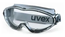 Ochelari de protecție panoramică ultrasonic, de la UVEX, conform EN 166, EN 170, PC, gri/negru