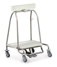 Coșuri de gunoi clappy, oțel inoxidabil, 6.5 kg, 40 l, 1 bucată