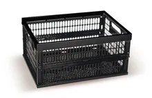 Cutie Rotilabo®-collapsible, PP, neagră, L 470 x l 340 x Î 240 mm, 1 bucată