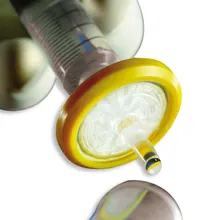 Unități de filtrare Millex® 33 mm, sterile, dimensiunea porilor 0.8 µm, membrană MCE, 50 buc.