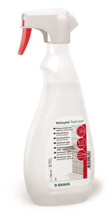 Spumă Meliseptol® pură, spumă dezinfectantă, flacon pulverizator de 750 ml, 750 ml