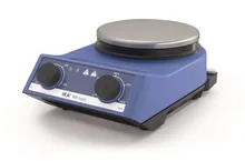 Plită încălzitoare și agitator magnetic RH basic, cu placă fierbinte din oțel inoxidabil, 1 buc.