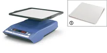 Agitator giratoriu Rocker 2D digital, unghi de înclinare 0 până la 15°, 5 până la 80/rpm