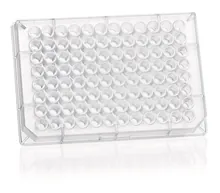 Plăci de microtitrare pureGradeTM, UV, 350 µl/godet, fund F, 50 bucăți