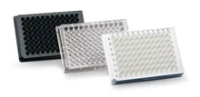 Plăci de microtitrare immunoGradeTM, 350 µl/godet, transparente, fund F