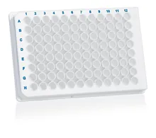 Plăci de microtitrare immunoGradeTM, 330 µl/godet, albe, fund U, 100 bucăți