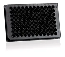 Plăci de microtitrare cellGradeTM, 350 µl/godet, negre, fund F, sterile
