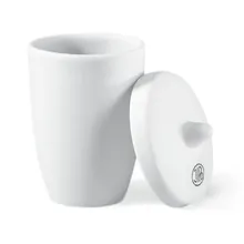Rotilabo®-crucible cu capac, din porțelan neglazurat, formă înaltă, 5 bucăți