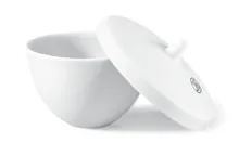 Creuzet Rotilabo®-swelling cu capac, din porțelan neglazurat, formă largă