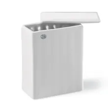 Cutii de colorare cu capac, porțelan glazurat, 6 lame microscopice 76 x 26 mm, 2 bucăți