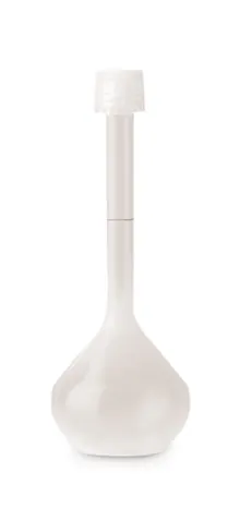 Balon cotat, clasa A, PFA, cu capac filetat din PFA, 250 ml, 2 bucăți