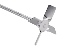 Paletă de agitare, elice, cu 4 pale, Ø agitator 150 mm, lungime ax 800 mm