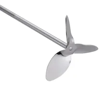 Paletă de agitare, elice, cu 3 pale, Ø agitator 140 mm, lungime ax 550 mm