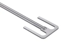 Paletă de agitare, agitator ancoră, Ø agitator 45 mm, lungime ax 350 mm, 1 bucată
