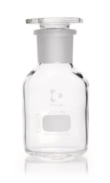 Sticlă de depozitare cu gât larg, dop de sticlă, DURAN®, transparentă, 250 ml, 1 bucată(ți)