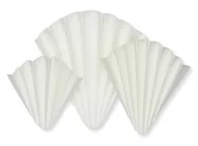 Hârtie de filtru-Filtre pliate, tip 615 1/4, filtrare medie, Ø 385 mm
