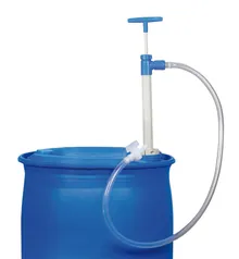Pompă de butoi, PP, tub de dozare, robinet, adâncime de imersie 500 mm, 200 ml/cursă